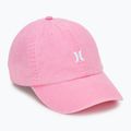 Czapka z daszkiem damska Hurley Mom Iconic pink