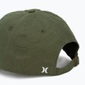 Czapka z daszkiem męska Hurley Blank Canvas olive 4