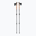 Kije nordic walking GABEL Carbon XT 3S 100 F.L. czarno-pomarańczowe 7009351420000