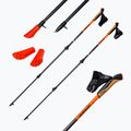 Kije nordic walking GABEL Carbon XT 3S 100 F.L. czarno-pomarańczowe 7009351420000 4