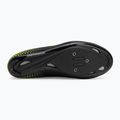 Buty szosowe męskie Northwave Core Plus 2 black/yellow fluo 4
