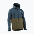 Kurtka rowerowa męska Northwave Easy Out Softshell deep blue/forest green 5