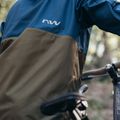 Kurtka rowerowa męska Northwave Easy Out Softshell deep blue/forest green 10