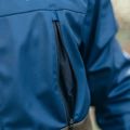 Kurtka rowerowa męska Northwave Easy Out Softshell deep blue/forest green 12