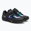 Buty rowerowe MTB męskie Northwave Overland Plus black/iridescent 4