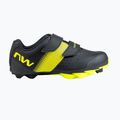 Buty rowerowe MTB dziecięce Northwave Hammer Junior black/yellow fluo