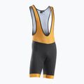 Spodenki rowerowe męskie Northwave Force Evo Bibshort black/ochre