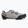 Buty rowerowe MTB męskie Northwave Rebel 3 sand/dark purple 2