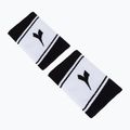 Frotki na nadgarstek Diadora Wide Logo 2 szt. biało-czarne 103.175650