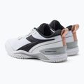 Buty do tenisa damskie Diadora Speed Blushield 5 AG biało-czarne DD-101.176941 3