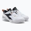 Buty do tenisa damskie Diadora Speed Blushield 5 AG biało-czarne DD-101.176941 5