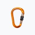 Karabinek Grivel K6N Mega Screw Lock orange