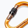 Karabinek Grivel K6N Mega Screw Lock orange 3