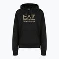 Bluza damska EA7 Emporio Armani Train Visibility Hoodie 7W000417 black/gold