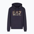 Bluza męska EA7 Emporio Armani Train Logo Series Big Logo Hoodie armani blue