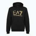 Bluza męska EA7 Emporio Armani Train Logo Series Big Logo Hoodie black