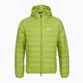 Kurtka męska EA7 Emporio Armani Train Core Id Down Light Jacket Hoodie macaw green