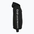 Bluza męska Emporio Armani EA7 Train Logo Series Extended Logo Hoodie Fz black/white 3