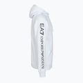 Bluza męska Emporio Armani EA7 Train Logo Series Extended Logo Hoodie Fz white/black 3
