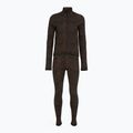 Komplet bielizny termoaktywnej damskiej EA7 Emporio Armani Ski Jacquard Knitted fancy brown animalier