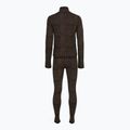 Komplet bielizny termoaktywnej damskiej EA7 Emporio Armani Ski Jacquard Knitted fancy brown animalier 2