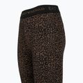 Komplet bielizny termoaktywnej damskiej EA7 Emporio Armani Ski Jacquard Knitted fancy brown animalier 9