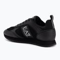 Buty EA7 Emporio Armani Black & White Suede triple black micropunch 3