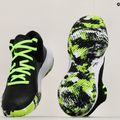 Buty do koszykówki dziecięce Under Armour Gs Jet '21 black/white/lime surge 11