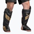 Ochraniacze piszczeli i stóp Hayabusa T3 Striking Shin Guards black/gold 2