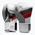 Rękawice bokserskie Hayabusa T3 white/red