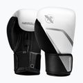 Rękawice bokserskie Hayabusa E1 Boxing white/silver