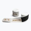 Owijki bokserskie Hayabusa Mayweather Stretch Hand Wraps 450 cm white/gold 2