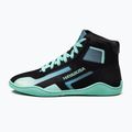 Buty bokserskie Hayabusa Surge black/cyan 2