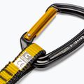 Ekspres wspinaczkowy Grivel Alpha 11 cm yellow 3