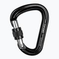 Karabinek Grivel Delta K5N Screw Lock black/black