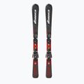 Narty zjazdowe dziecięce Nordica Team JR (110-150) + wiązania J7.0 FDT black/red