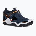 Sandały dziecięce Geox Wader navy/fluo orange