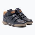 Buty juniorskie Geox Poseido navy/cognac 4