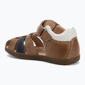 Sandały dziecięce Geox Macchia caramel 3