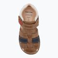 Sandały dziecięce Geox Macchia caramel 5