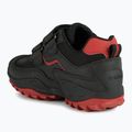 Buty juniorskie Geox New Savage black/red 9