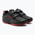 Buty juniorskie Geox New Savage black/red 4