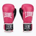Rękawice bokserskie dziecięce LEONE 1947 Flash Junior fuxia