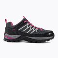 Buty trekkingowe damskie CMP Rigel Low Wp grey/fuxia 2