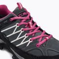 Buty trekkingowe damskie CMP Rigel Low Wp grey/fuxia 10