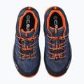 Buty trekkingowe dziecięce CMP Rigel Low Wp b.blue / arancio 11