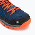 Buty trekkingowe juniorskie CMP Rigel Low Wp b. blue / arancio 7