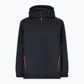 Kurtka softshell dziecięca CMP 35Z1524 Fix Hood antracite/nero