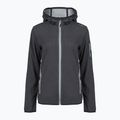 Bluza trekkingowa damska CMP 34H6376 Fix Hood nero/cemento