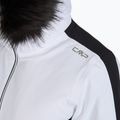 Kurtka narciarska damska CMP 35W0246 Zip Hood Synthetic Fur bianco 3